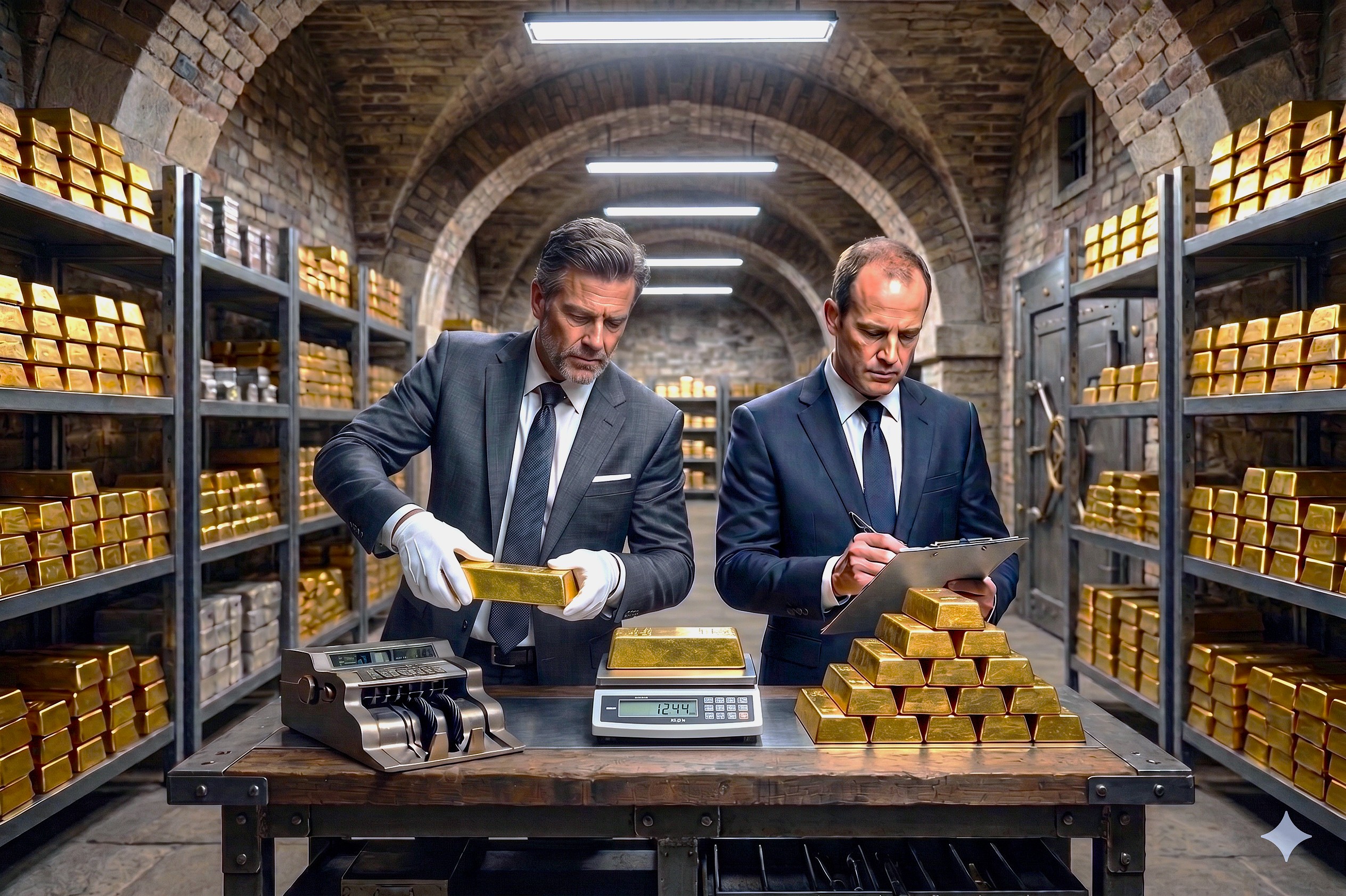 Gold bars sovereign wealth